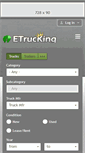 Mobile Screenshot of etrucking.com