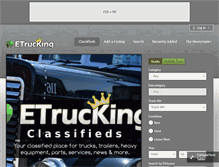 Tablet Screenshot of etrucking.com